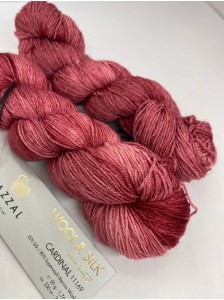 Пряжа Wool&Silk Gazzal 11169 Брусника