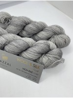Пряжа Wool&Silk Gazzal 11131 Светлый серый