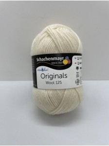 Пряжа Originals Wool 125 Schachenmayr 102 Белый