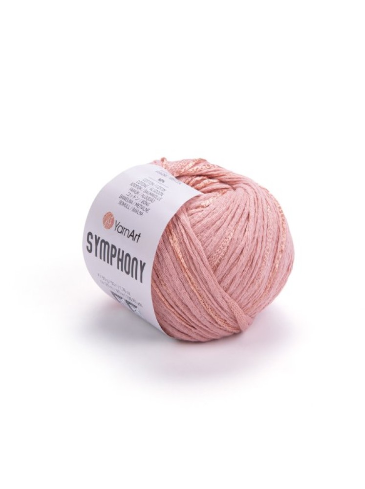 Пряжа Symphony Yarnart 2117 Розовый коралл