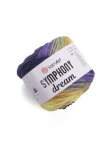 Пряжа Symphony Dream Yarnart 3110 Анютины глазки